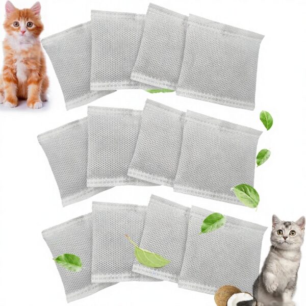 PawPureHome 12-Piece Cat Litter Filter Refill Pack