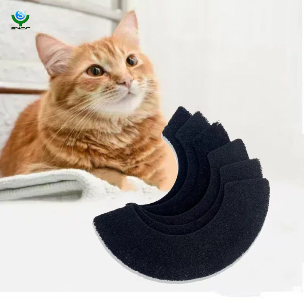 Half-Moon Cat Litter Box Filter Refill Pack