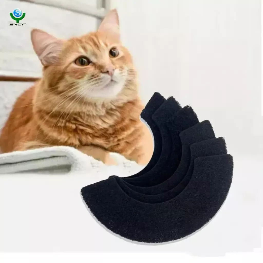 Half-Moon Cat Litter Box Filter Refill Pack